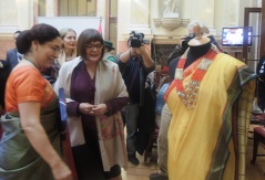 16. децембар 2014. Отварање изложбе Сари: магија индијског ткања